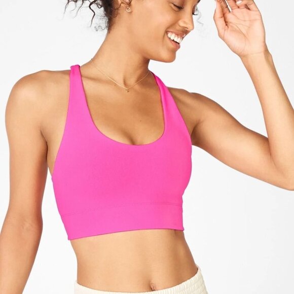 NWT Fabletics Simone SculptKnit Midi Sports Bra Size M - Picture 1 of 5